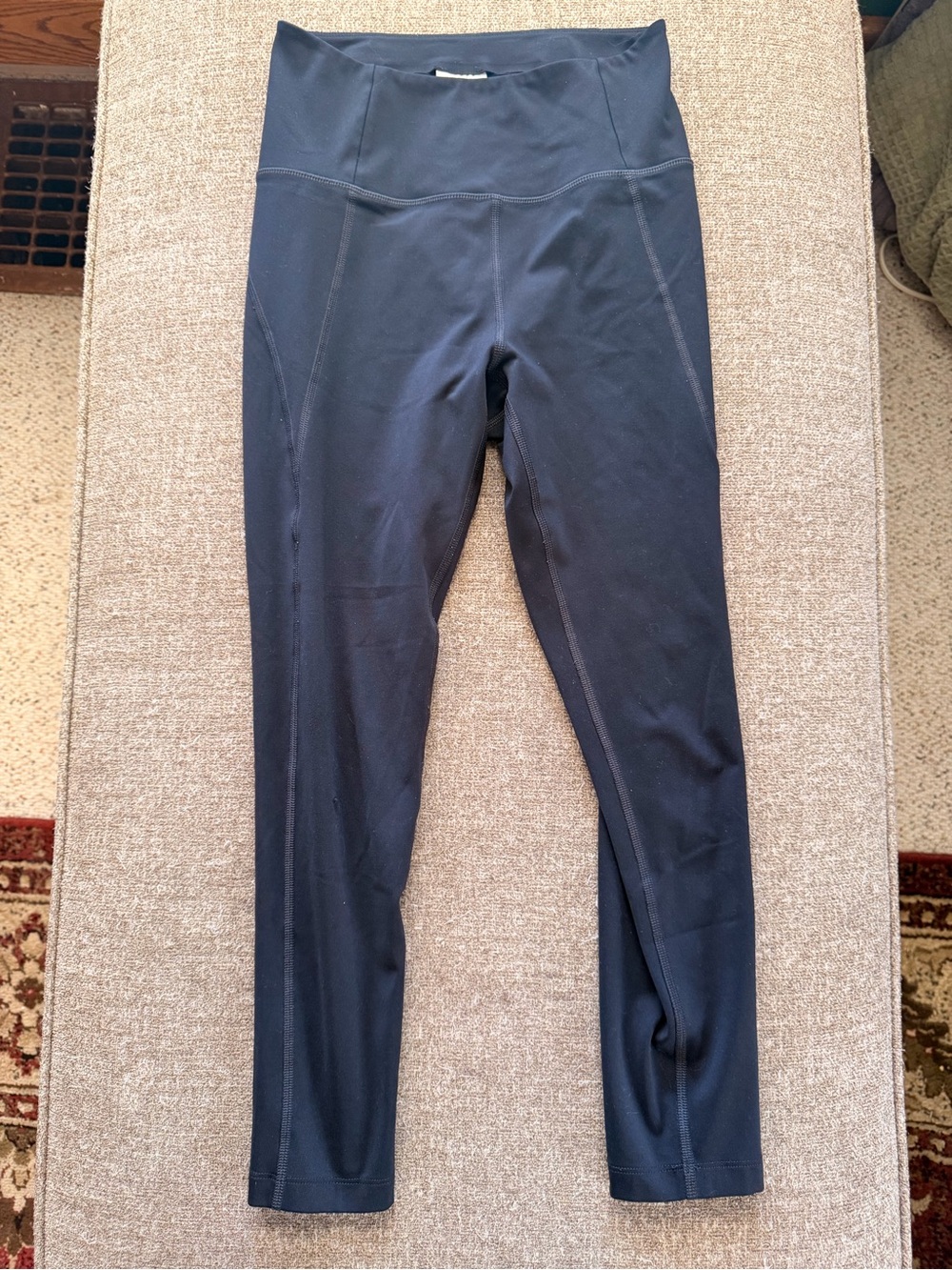 Girlfriend Collective Black High Rise Compressive Leggings Size Small Full